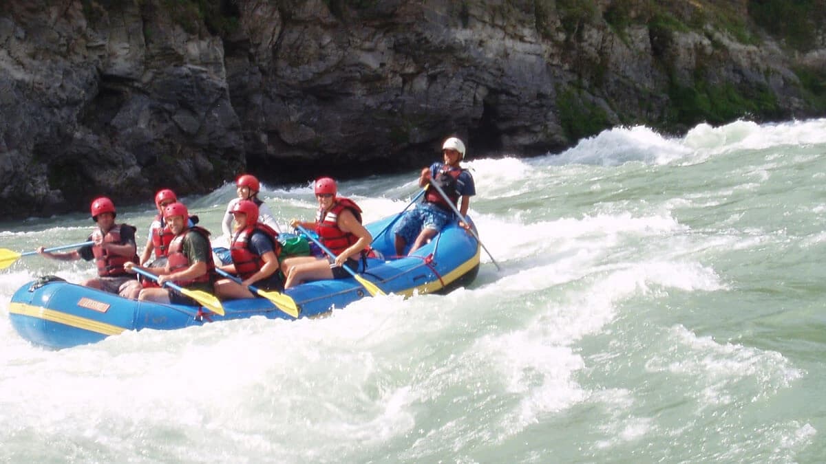 River rafting