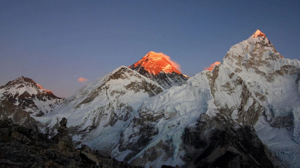 Where is Mount Everest located?