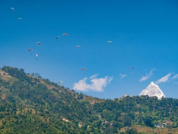 Sarangkot Paragliding