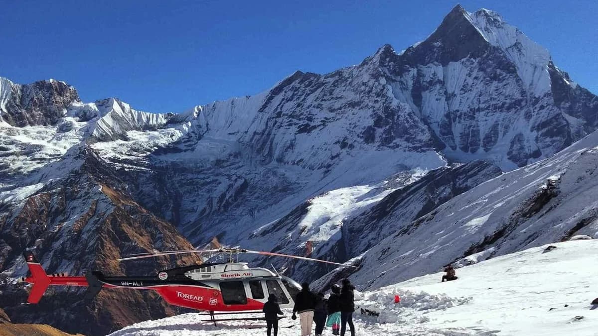 Annapurna Base Camp Helicopter Tour
