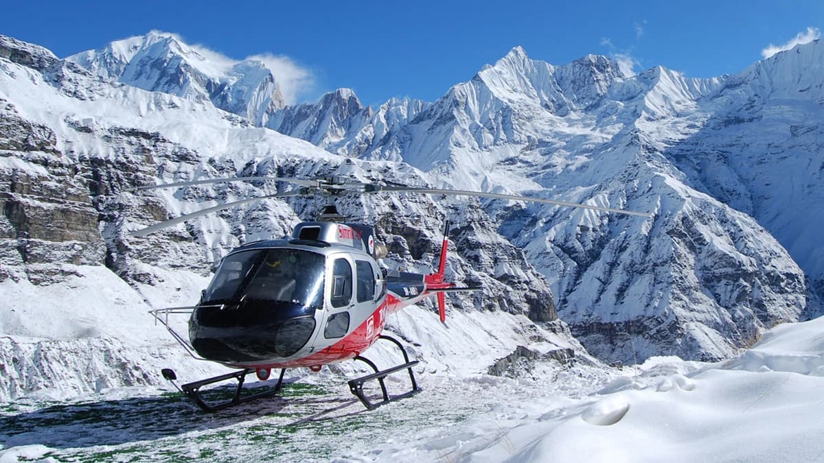 Annapurna Base Camp Helicopter Tour