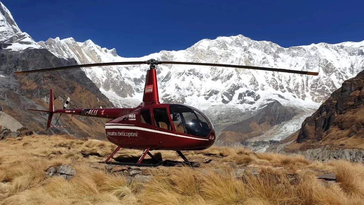 Annapurna Helicopter Tour.