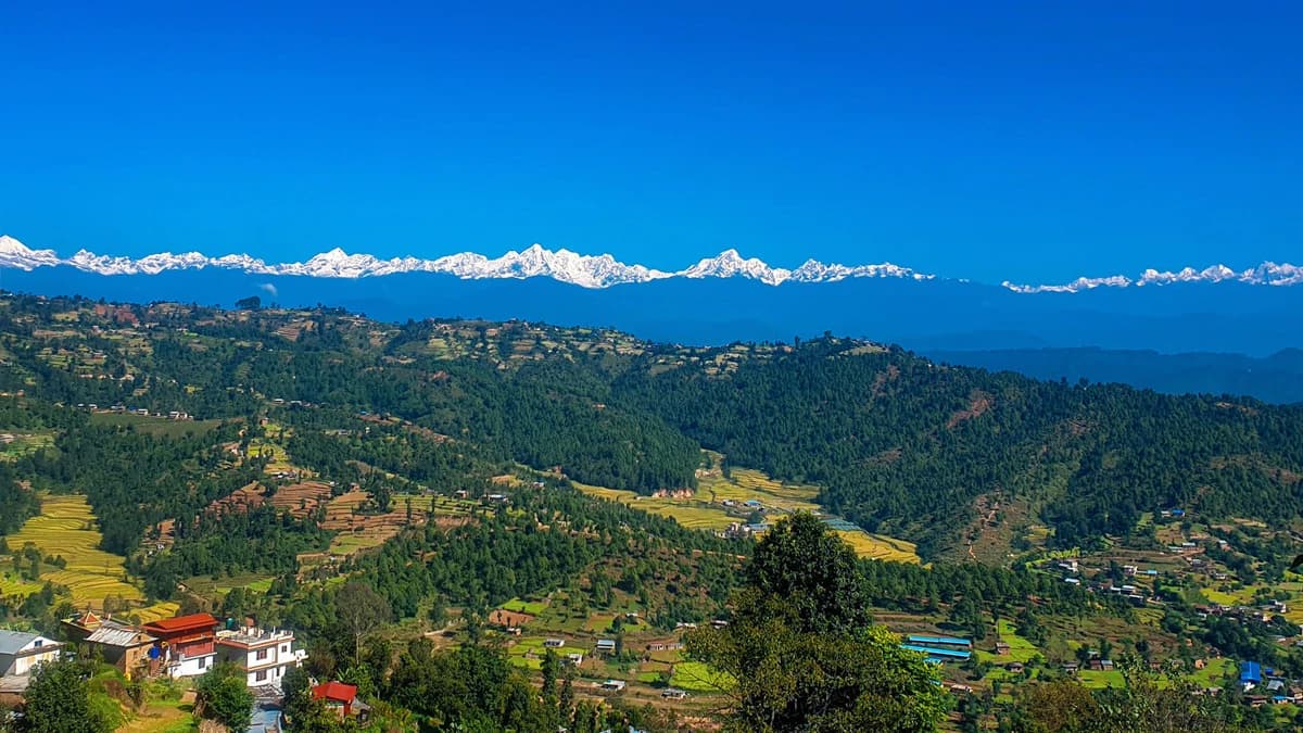 Hiking in Dhulikhel