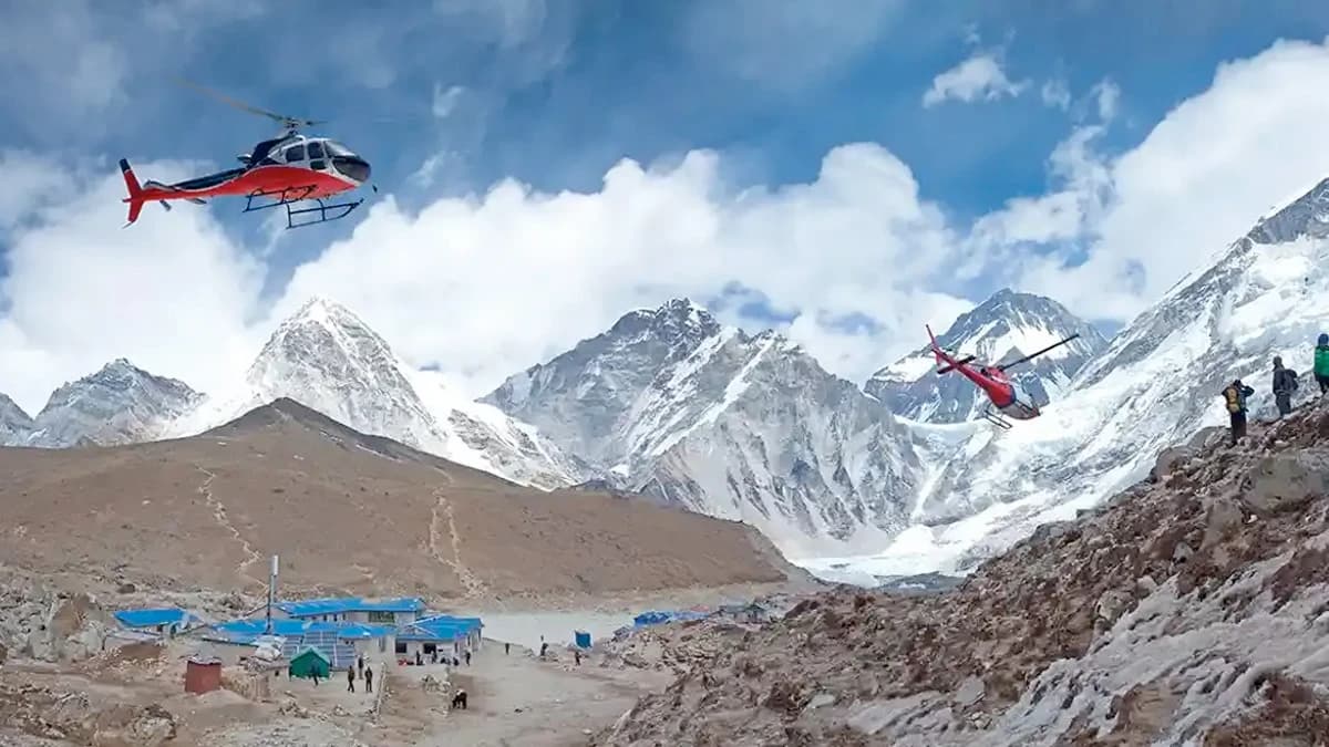 Everest Base Camp Helicopter Tour