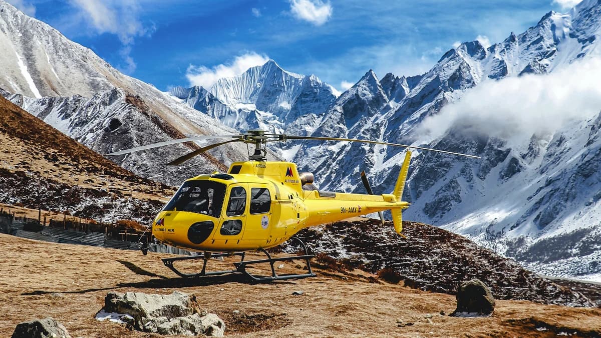 Everest Base Camp trek with Heli Return