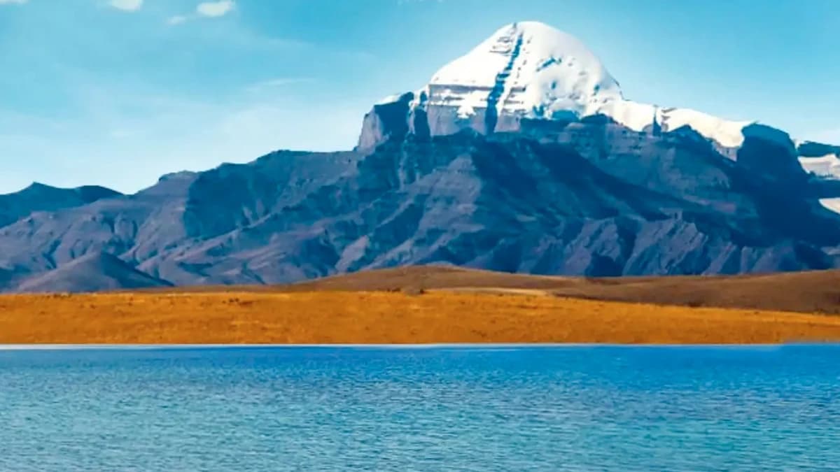 Mount Kailash and Mansarovar