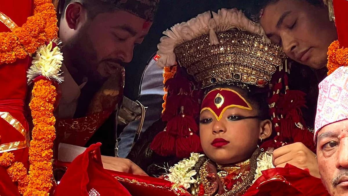 Nepal Living Goddess - Kumari