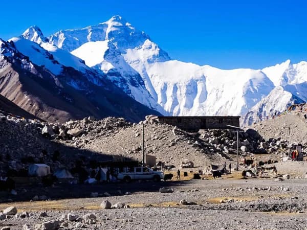 Everest Base Camp From Tibet