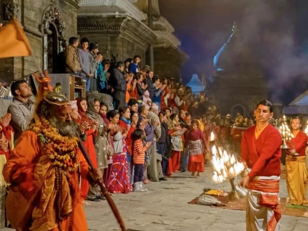 Pashupatinath Temple Evening Arati