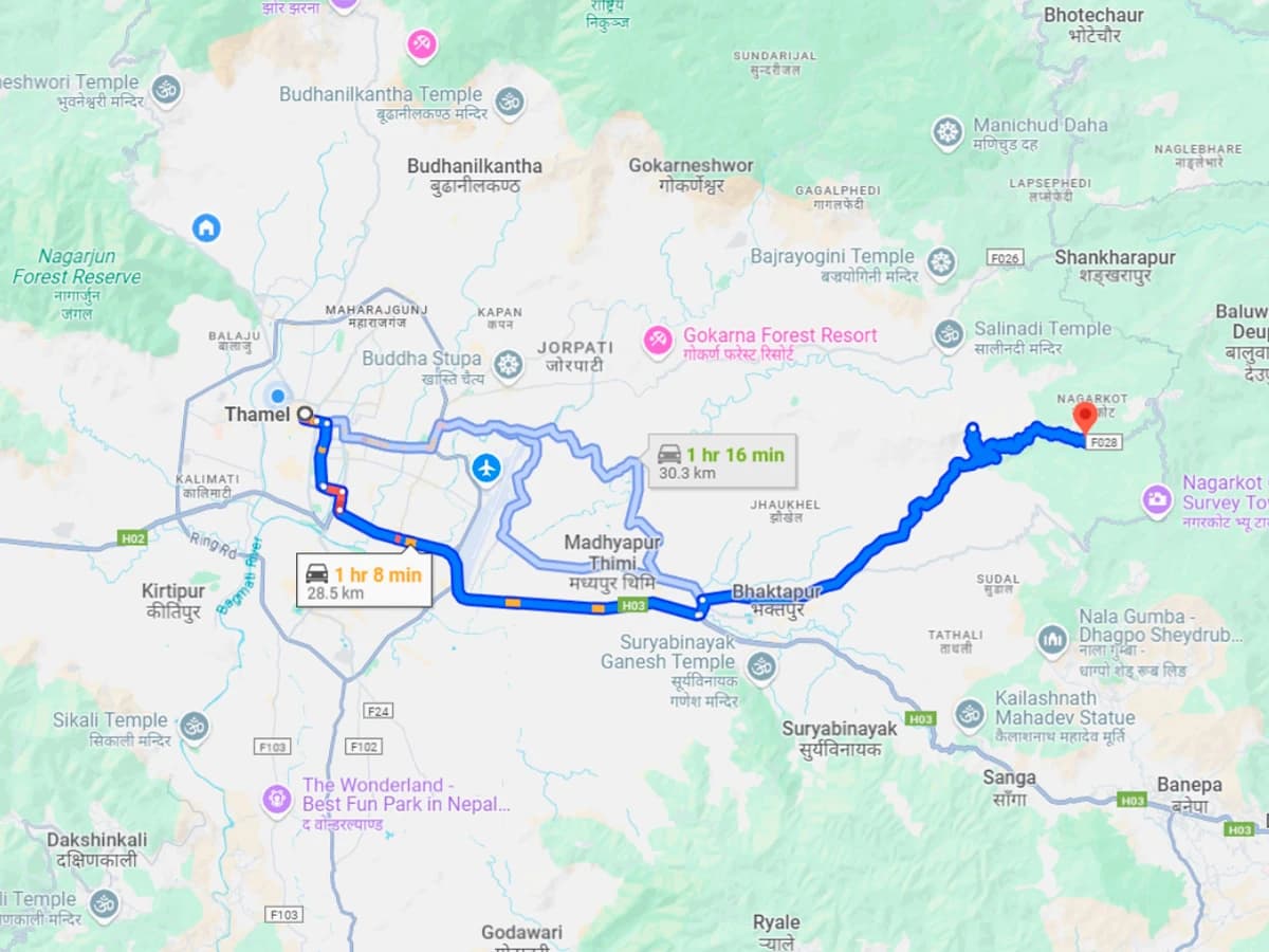 Kathmandu City Heritage & Nagarkot Sunrise Tour - 2 Days